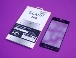 Tempered Glass Google Pixel 2 Black Full Cover