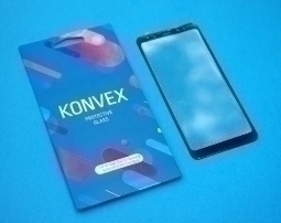 Tempered Glass Samsung Galaxy A8 Full Cover Black Edge Glue