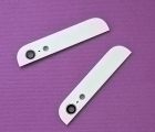 Thumb Back Cover Panel Apple Iphone 5 Ceramic White Top