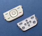 Thumb Buttons Joystick Nokia 5200 5300 White