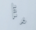 Thumb Buttons Side Google Nexus 6 Silver