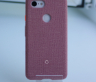 Thumb Case Google Pixel 3 Xl Fabric Pink 2