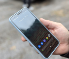 Thumb Case Google Pixel 3a Tech21 Throwing Shapes Gray 11