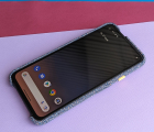 Thumb Case Google Pixel 4a 5g Fabric Blue Confetti 2