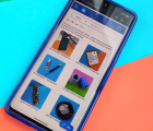 Thumb Case Google Pixel 7 Pro   Tech21 Blue 3