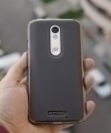 Thumb Case Motorola Droid Turbo 2 Silicone Black