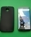 Thumb Case Motorola Google Nexus 6 Black Silic