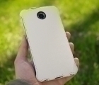 Thumb Case Motorola Google Nexus 6 Book White 1