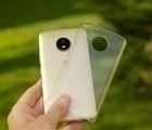 Thumb Case Motorola Moto E4 Usa Transparent Hard 0