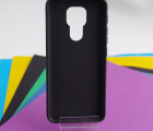 Thumb Case Motorola Moto E7 Plus Black Mate 2