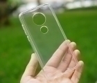 Thumb Case Motorola Moto G7 Plus Transparent 1