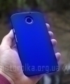 Thumb Case Motorola Moto X2 Hard Shell Blue 1