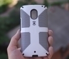 Thumb Case Motorola Moto X Play Speck White 4