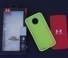 Thumb Case Motorola Moto Z2 Play Under Armor Green Gray 4