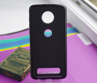 Thumb Case Motorola Moto Z4 Black Mate