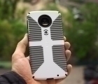 Thumb Case Motorola Moto Z Speck Black White 2