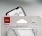 Thumb Case Samsung Galaxy Core Prime Verizon Transparent Black 3