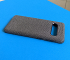 Thumb Case Samsung Galaxy S10 Fabric Gray 4