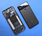 Thumb Chassis Door Google Pixel 3a Black A Stock