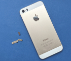 Thumb Door Apple Iphone 5s Gold C Stock