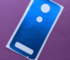 Thumb Film Protective Back Motorola Moto Z2 Force Blue