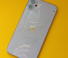 Thumb Frame Chassis Apple Iphone 11 Purple C Stock