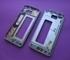 Thumb Frame Chassis Samsung Galaxy S7 Edge Gold 1