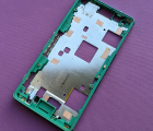 Thumb Frame Chassis Sony Xperia Z3 Compact Turquoise 2