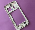 Thumb Frame Middle Lg Optimus L90 D410 Silver 2