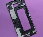 Thumb Frame Middle Samsung Galaxy A7 2016 A710 Gray 1