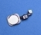 Thumb Home Button Finger Scaner Apple Iphone 6s White Silver Used