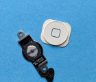 Thumb Home Button With White Cover Apple Iphone 5 Oem