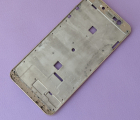 Thumb Middle Frame Zte A910 Gold C Stock 2