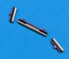 Thumb Side Buttons Set Samsung Galaxy S10 Plus Silver
