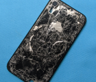 Thumb Side Frame Chassis Apple Iphone Xr Black A Stock 2
