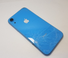Thumb Side Frame Chassis Apple Iphone Xr Blue C Stock