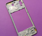 Thumb Side Frame Samsung Galaxy A30 2019 Gray A Stock 2