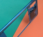 Thumb Side Frame Samsung Galaxy A50 Blue B Stock 2