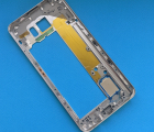 Thumb Side Frame Samsung Galaxy Note 5 N920v Silver A Stock 2