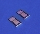 Thumb Sim Holder Motorola Droid Turbo 2 Silver
