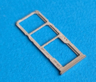 Thumb Sim Holder Samsung Galaxy A70 Silver