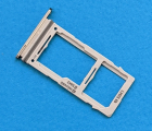 Thumb Sim Tray Dual Samsung Galaxy S10 Plus Silver