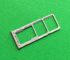 Thumb Sim Tray Samsung Galaxy A30 2019 Silver