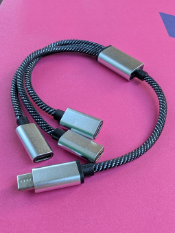 Usb C 3 In 1 Cable